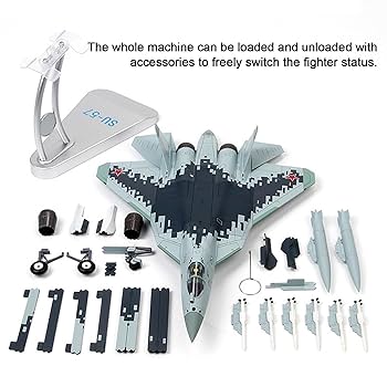 Amazon.co.jp: 1:72 スケール SU-57 ステルス戦闘機合金ジェット